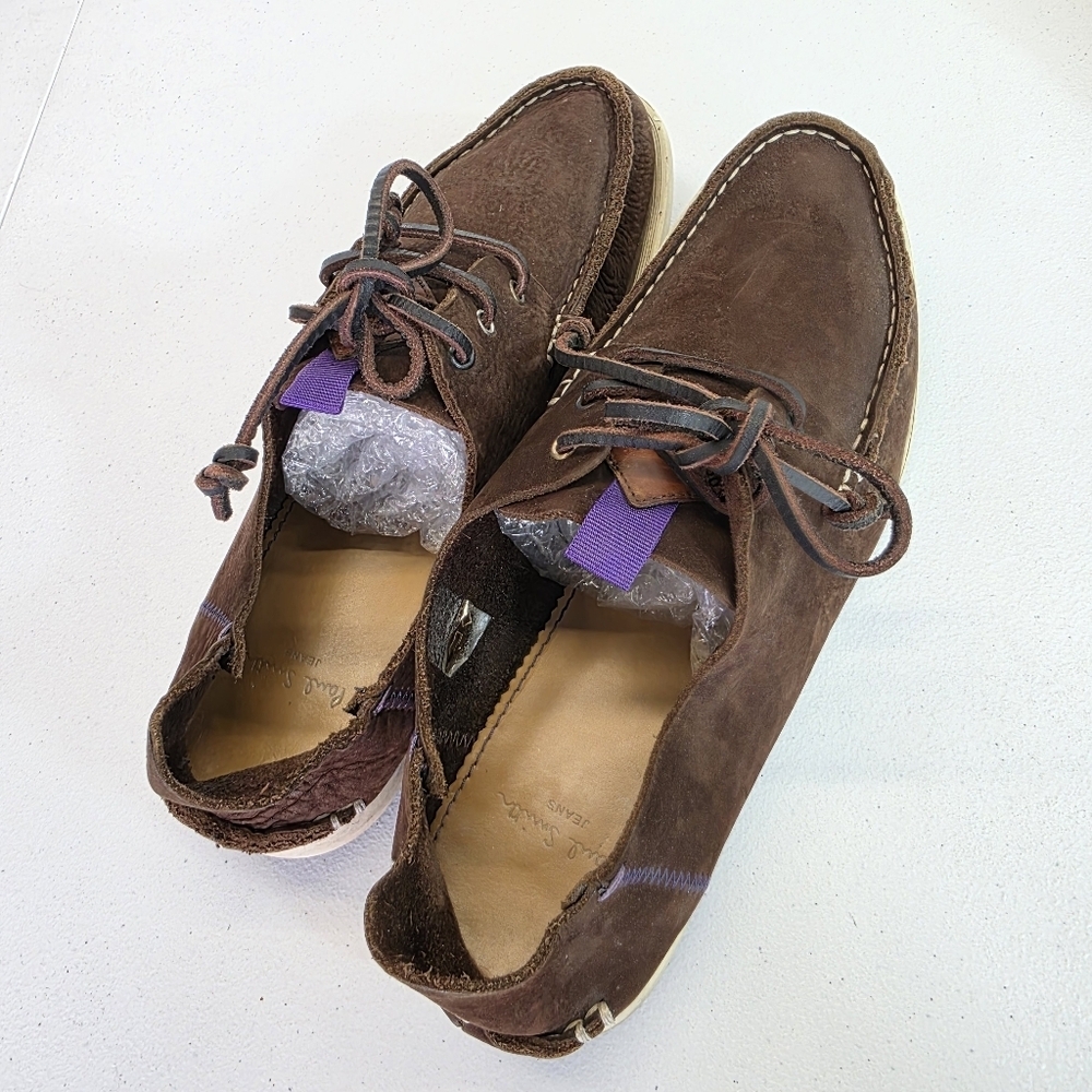 Paul Smith Jeans Suede Boat Shoes